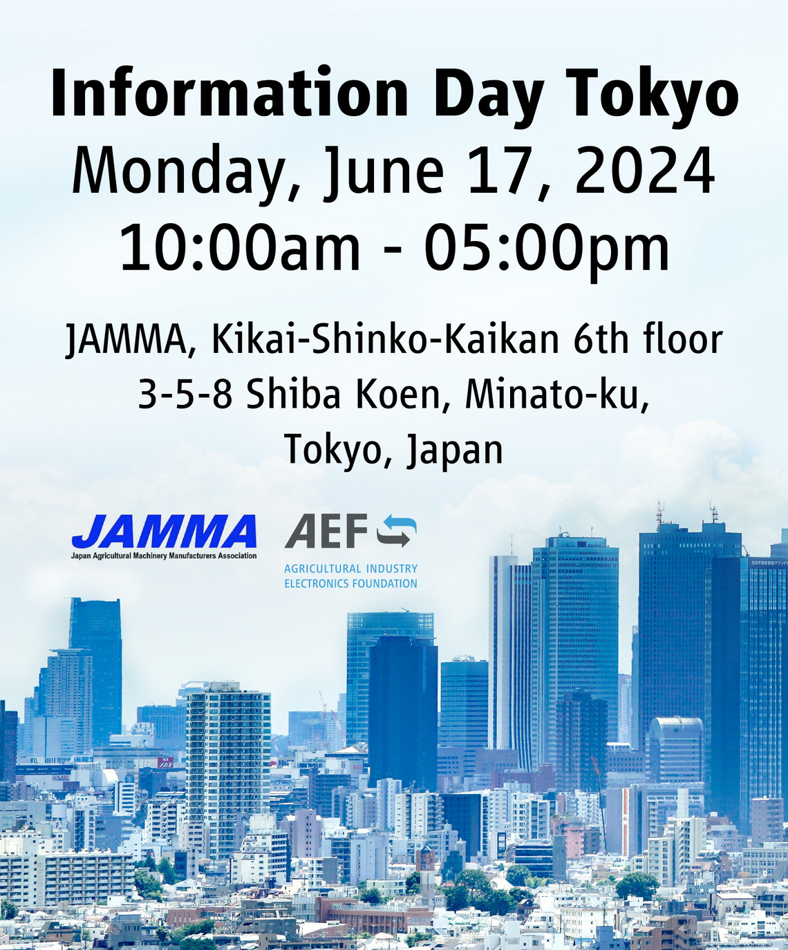 AEF Information Day Tokyo 2024